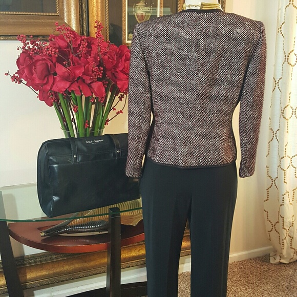 Kasper Women's Two Piece Tweed Suit size 8P - Picture 6 of 8